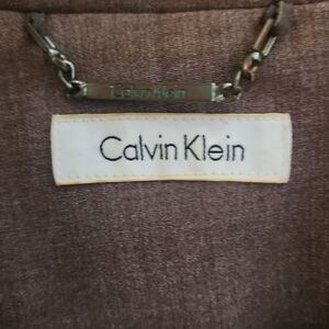 Calvin Klein Brown Fabric Detail